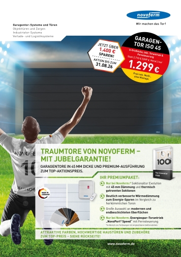 Aktion Sektionaltor ISO 45